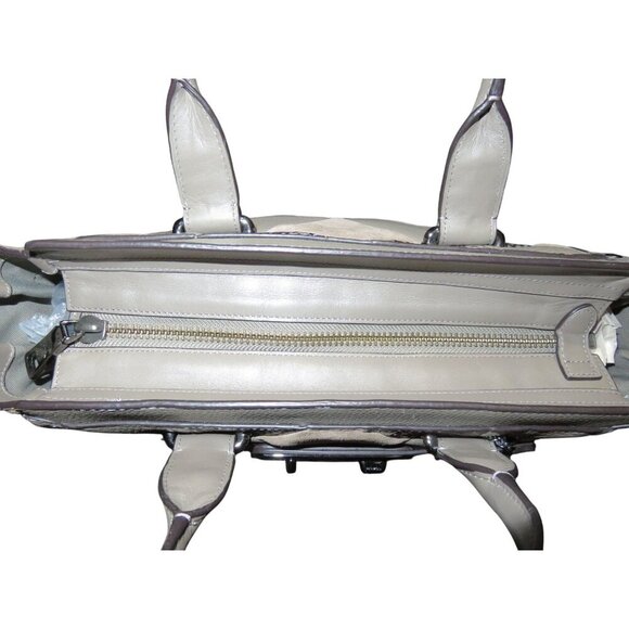 Coach 2015 Swagger 27 Patchwork Soft Suede & Exotic Embossed Leather 2 Way Tote - Picture 12 of 15